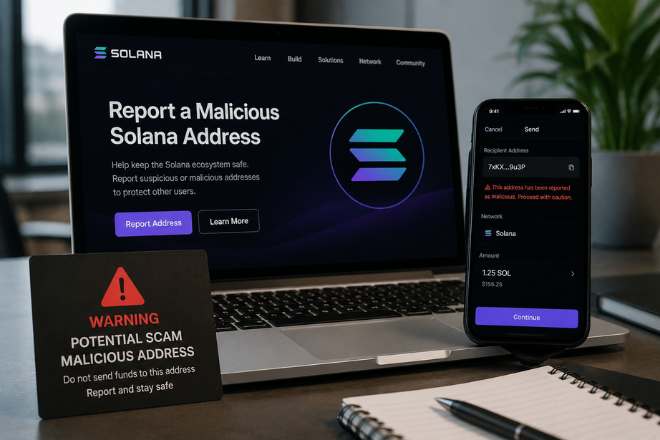 Report Malicious Solana Address